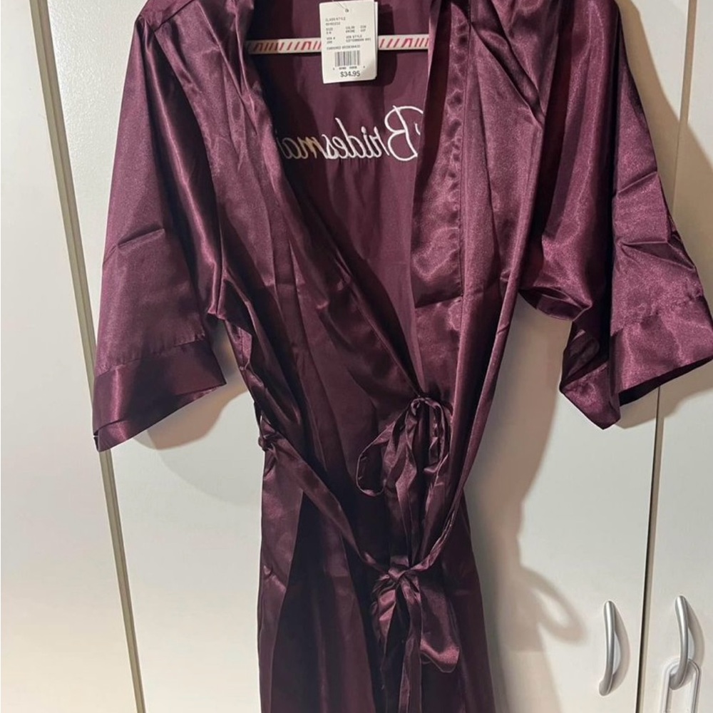 Women’s Satin Bridesmaid Robe
